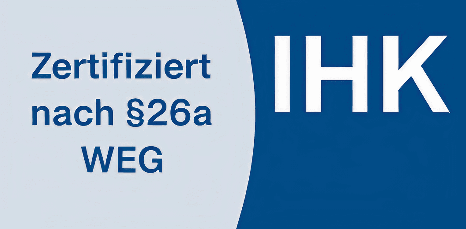 IHK-Siegel: zertifiziert nach § 26a WEG
